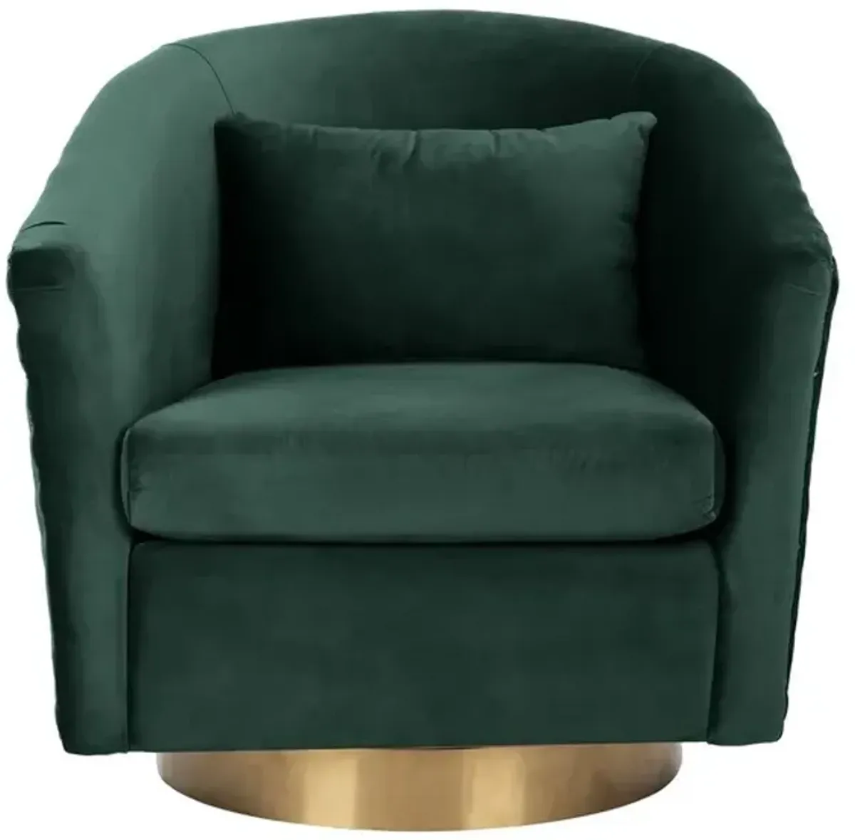 Clara Quilted Swivel Tub Chair