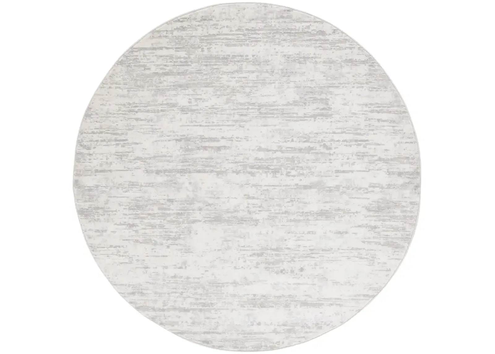 HANNA 104 IVORY  6'-7' x 6'-7' Round Round Rug