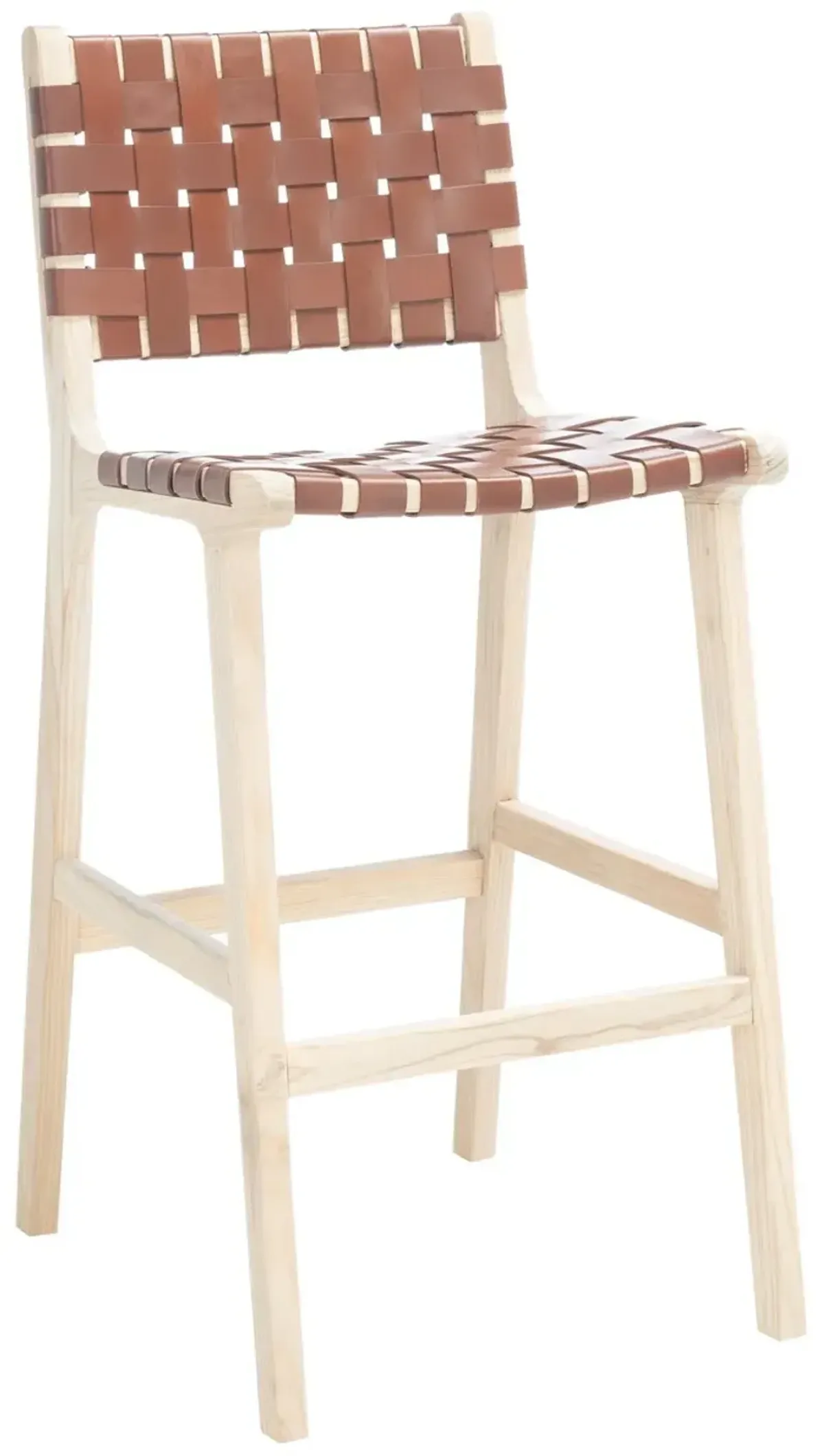 ADAH LEATHER BAR STOOL