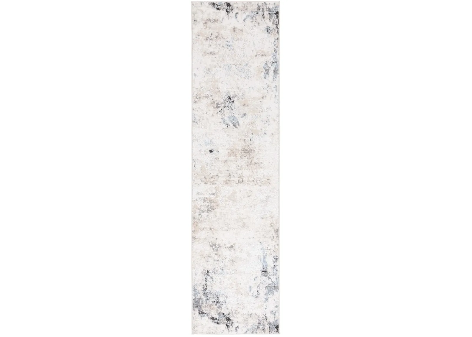 QUINCY 100 IVORY  2'-2' x 8' Runner Rug