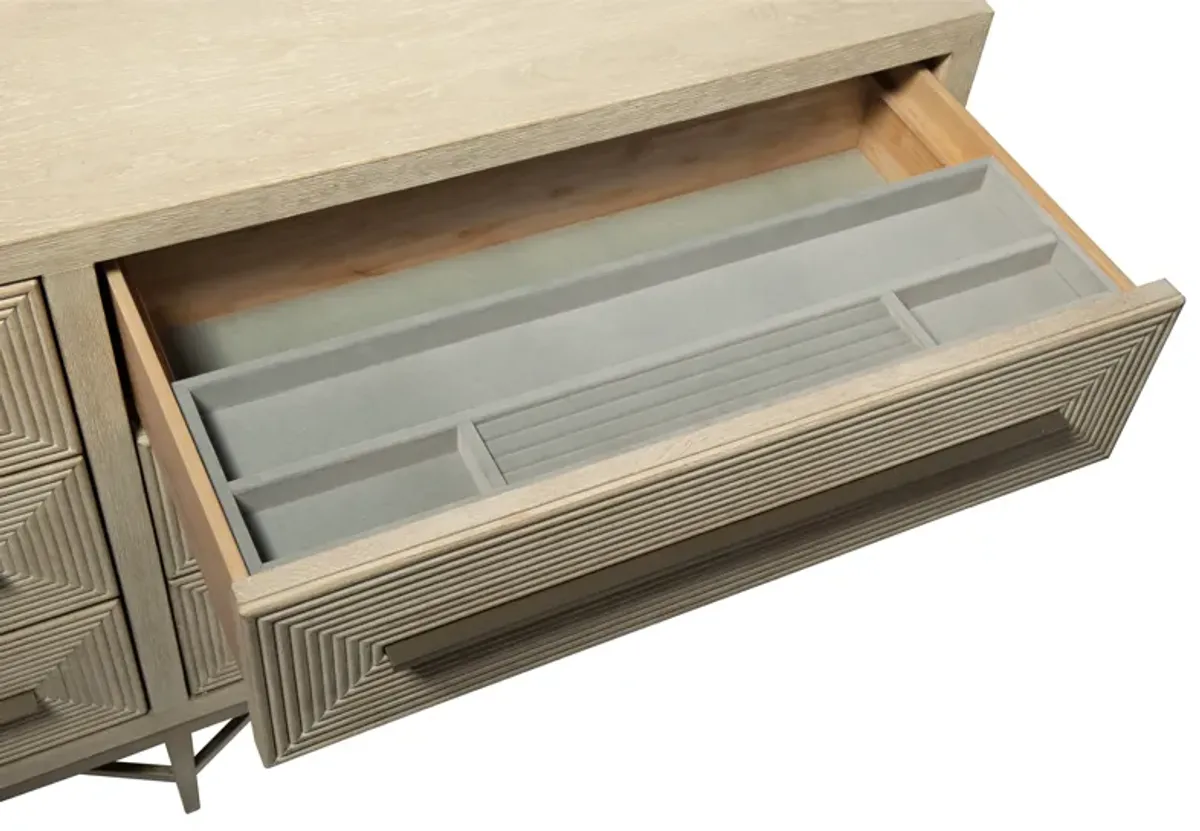 Cascade Six-Drawer Dresser