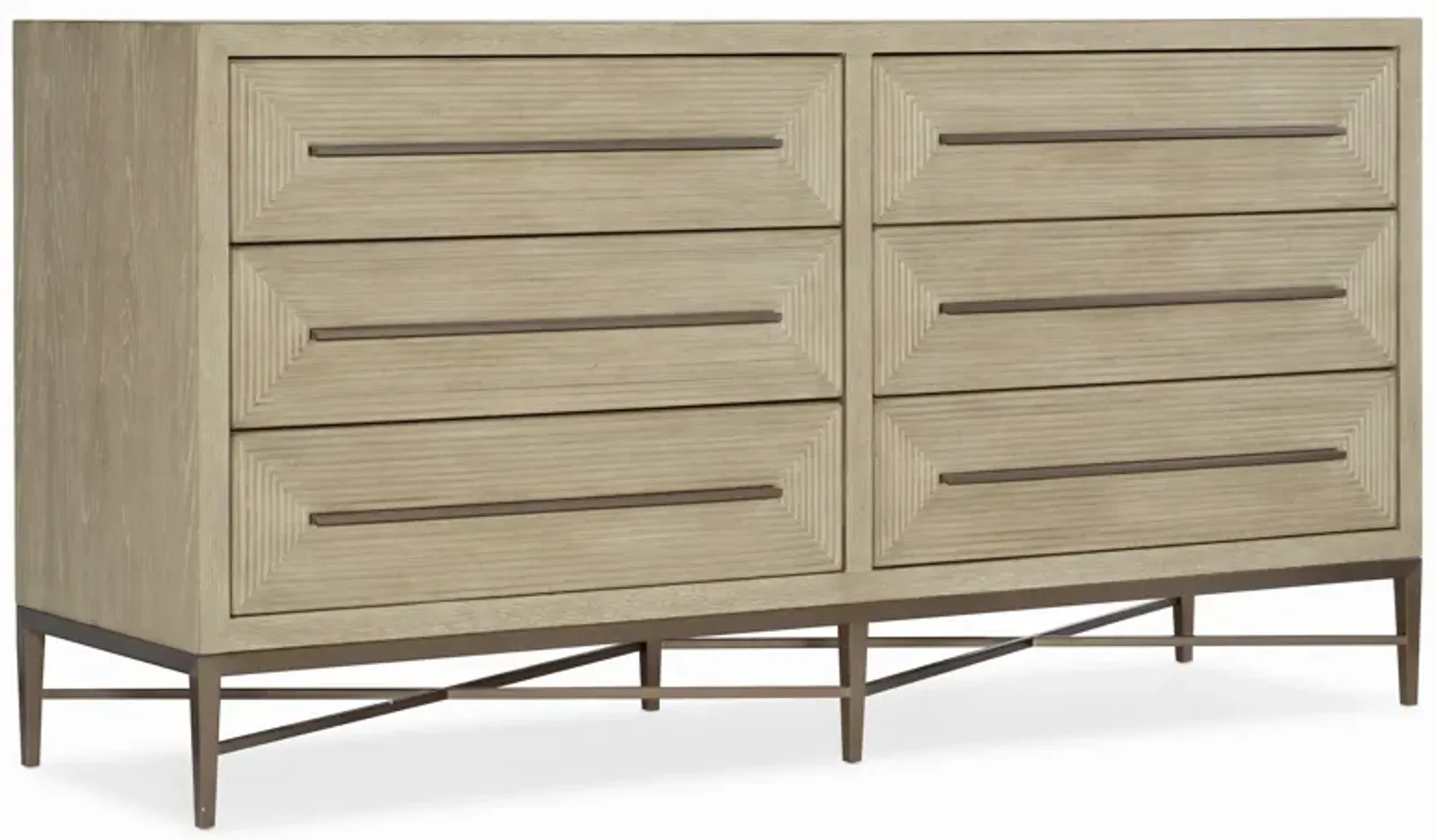 Cascade Six-Drawer Dresser