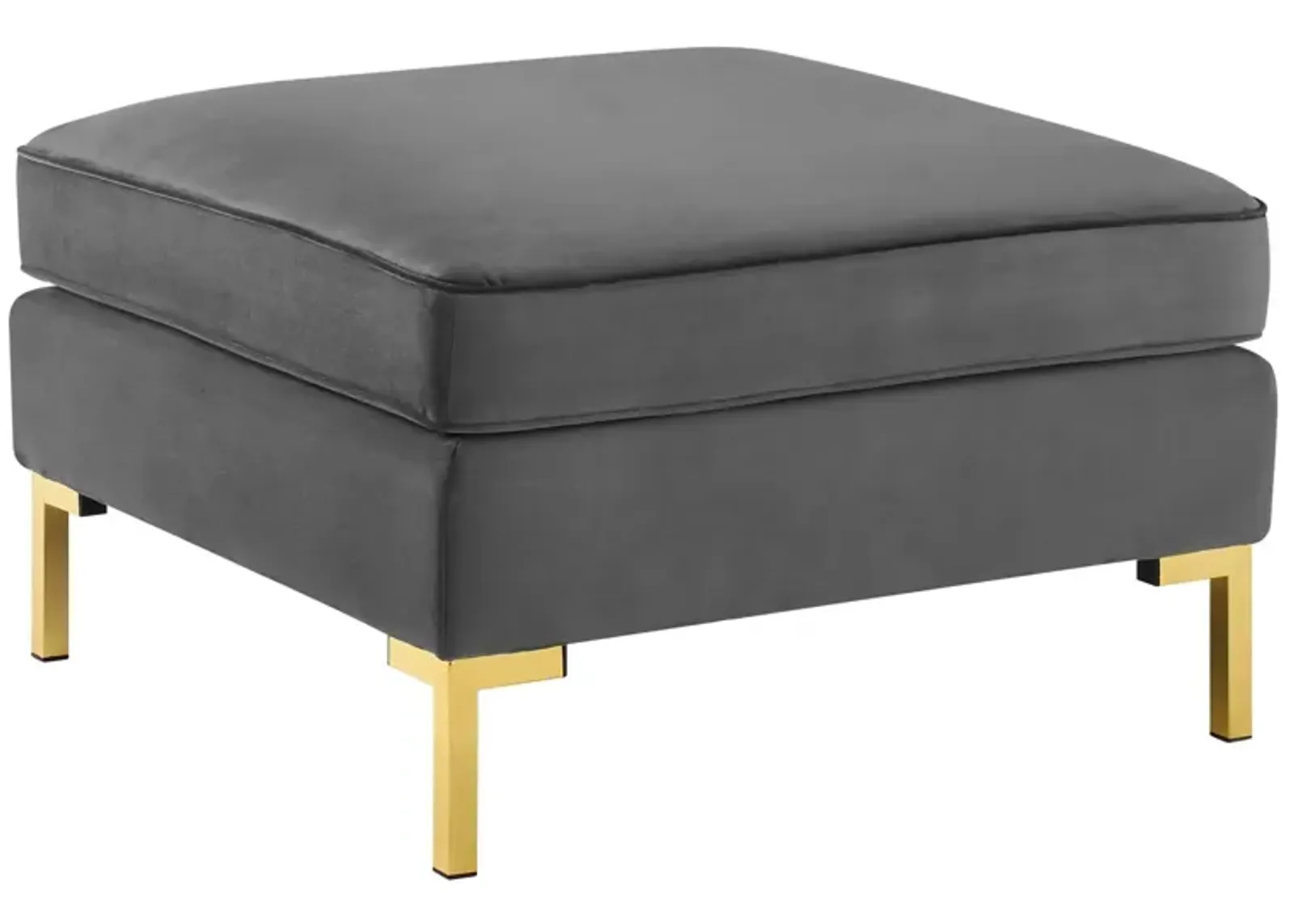 Ardent Performance Velvet Ottoman