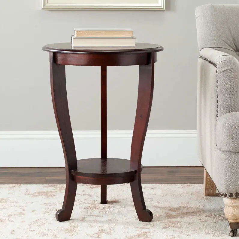 MARY PEDESTAL SIDE TABLE