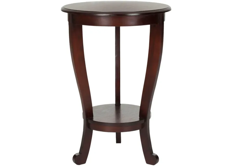 MARY PEDESTAL SIDE TABLE