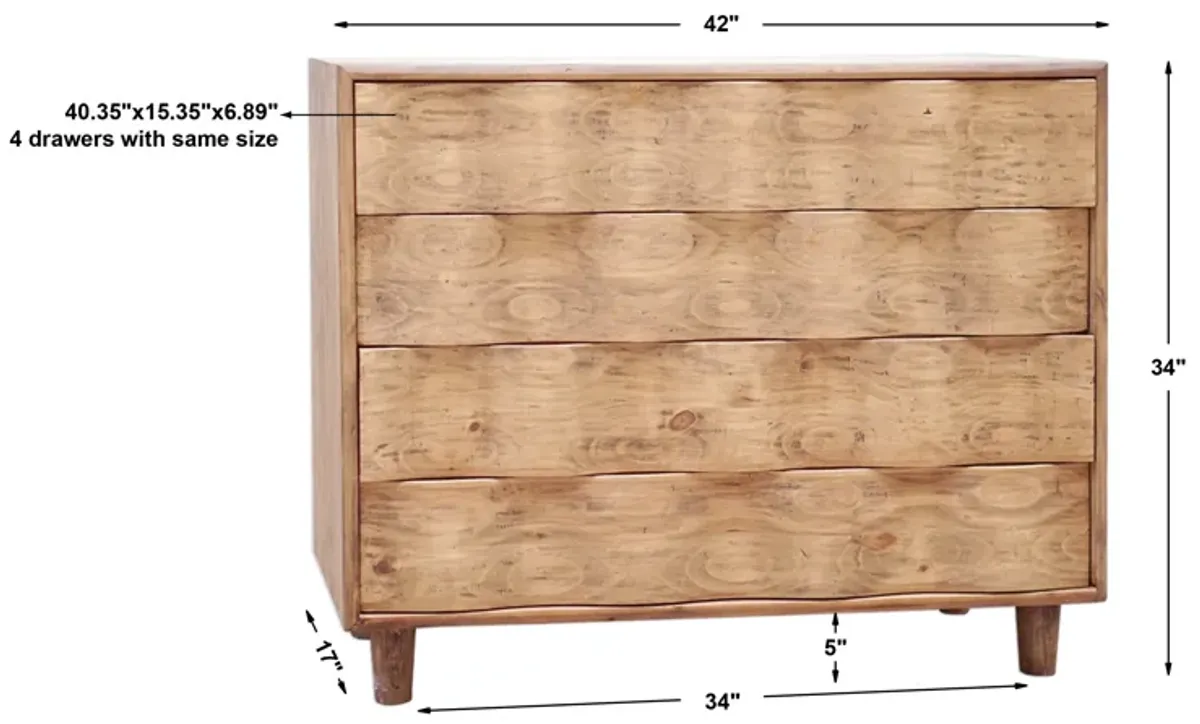 Crawford Light Oak Accent Chest