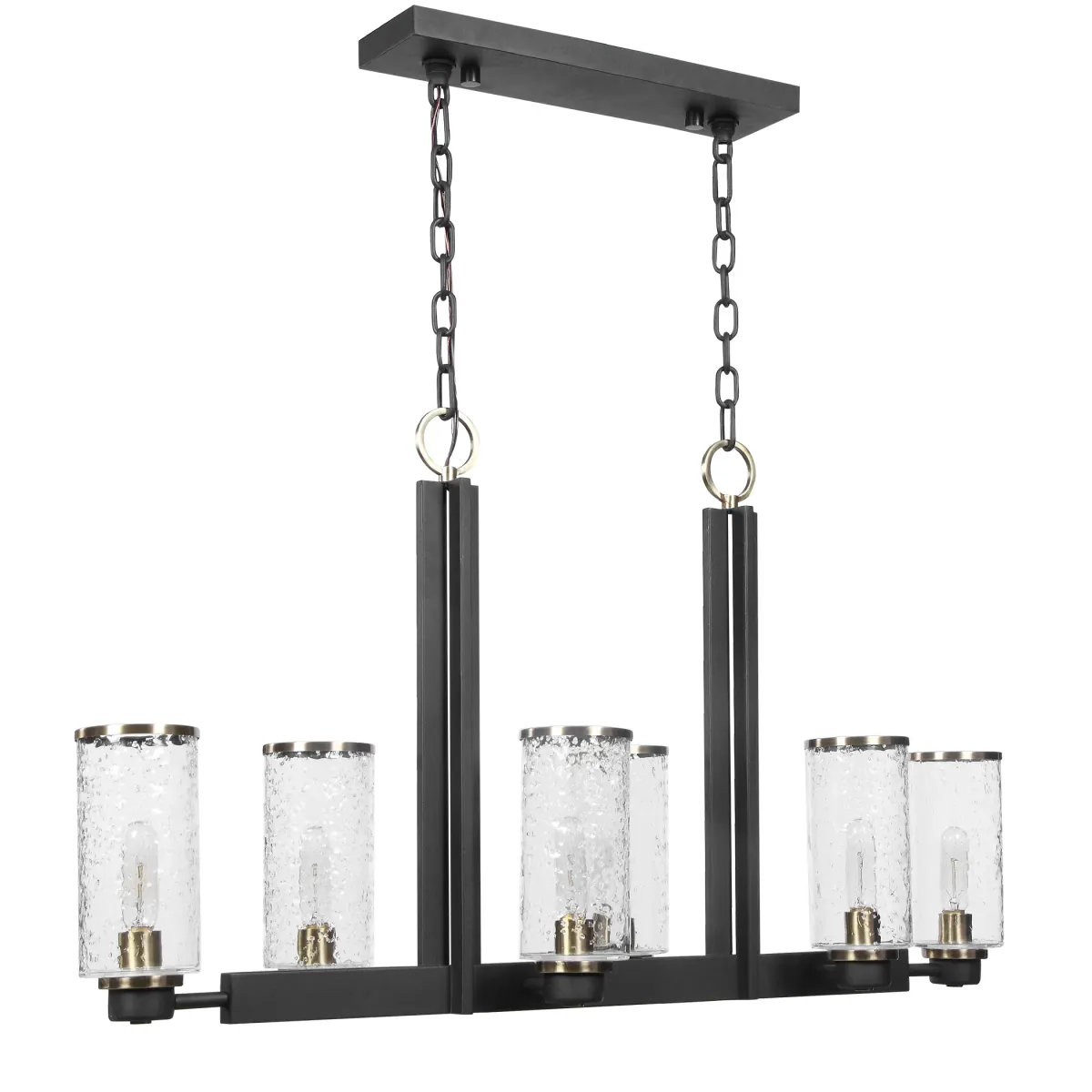 Jarsdel 6 Light Industrial Island Light