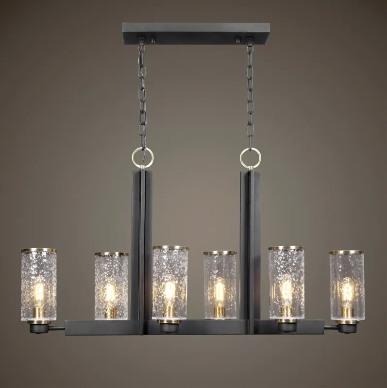 Jarsdel 6 Light Industrial Island Light