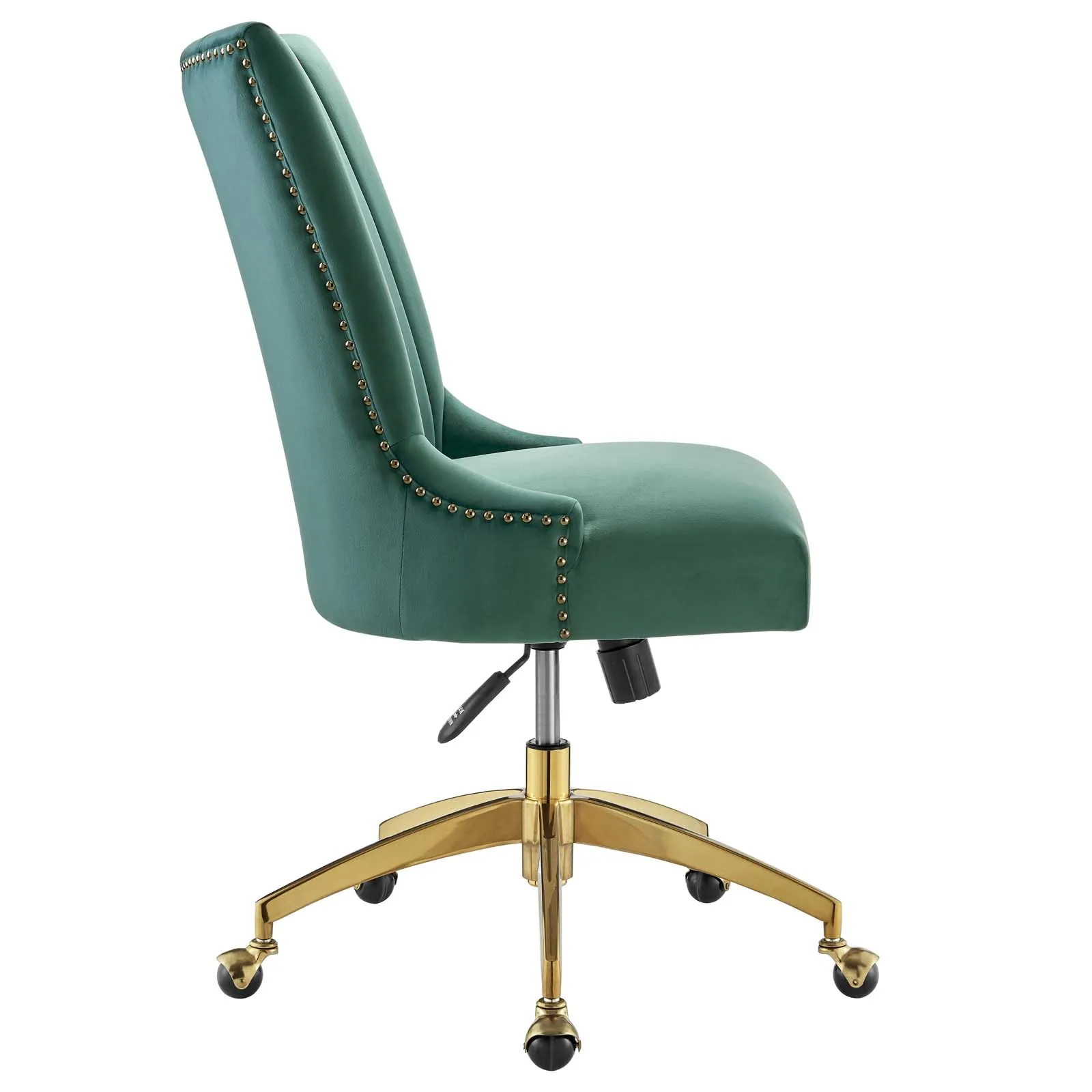 Empower Channel Tufted Performance Velvet Office Chair