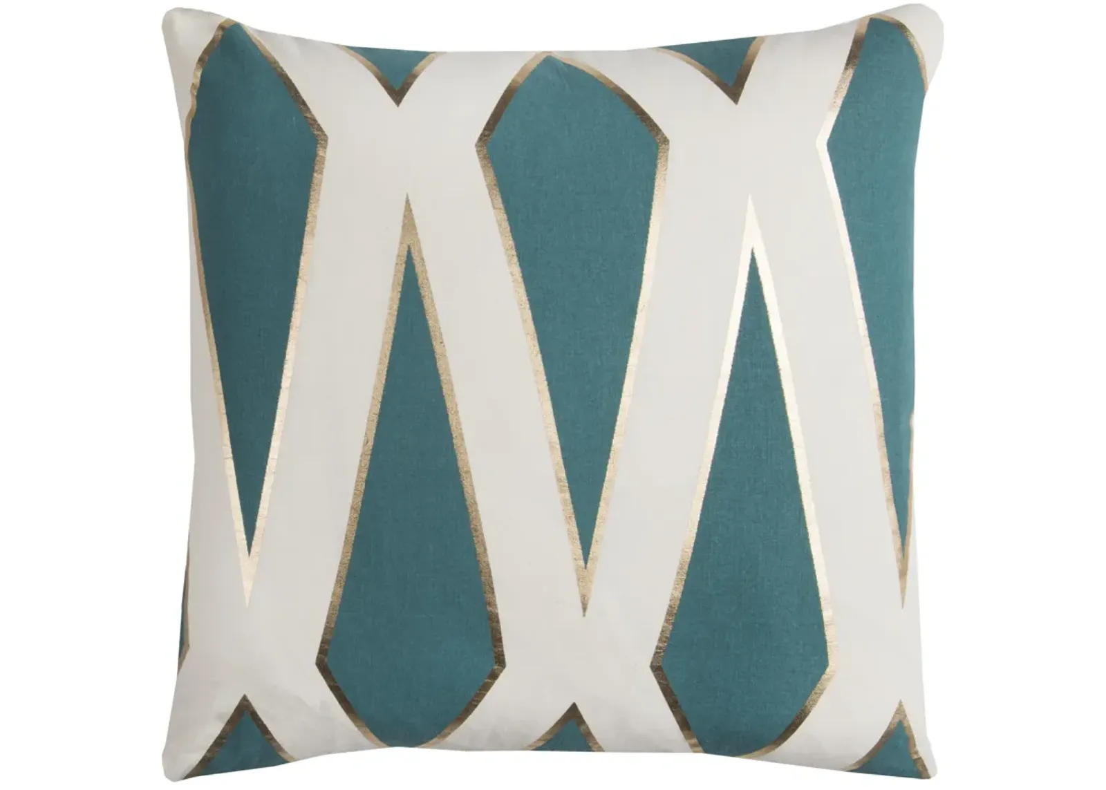 Rachel Kate Geometric Teal  Pillow