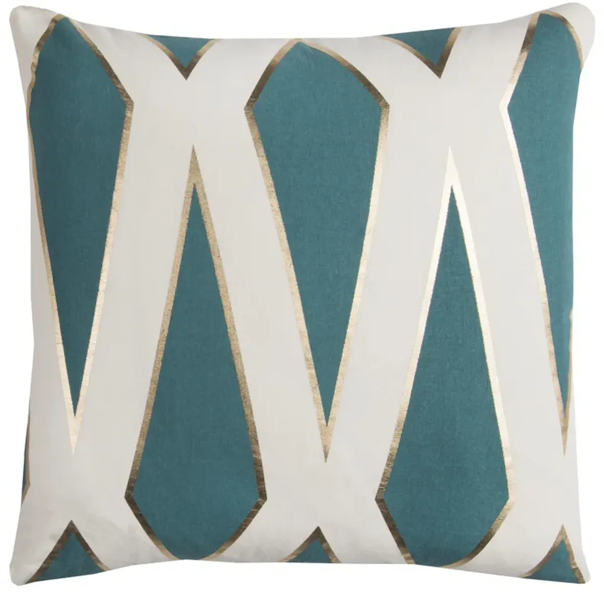 Rachel Kate Geometric Teal  Pillow