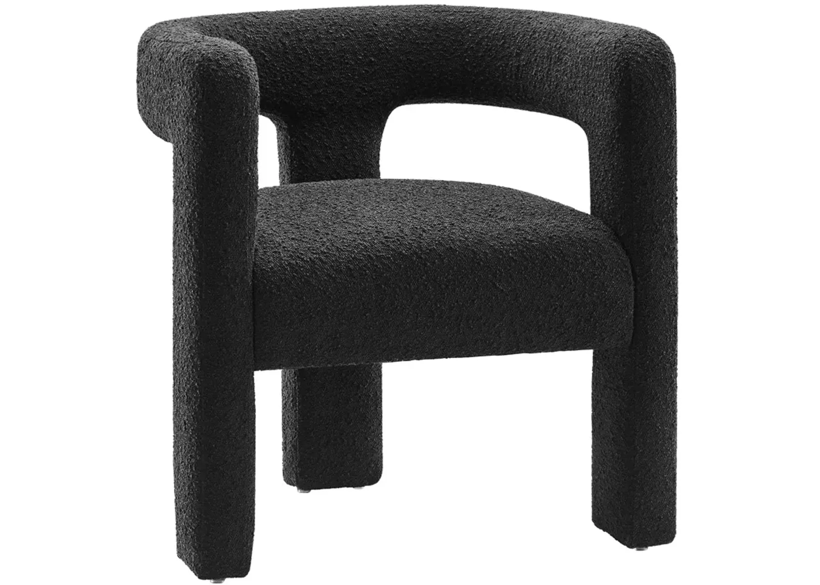 Kayla Boucle Upholstered Armchair