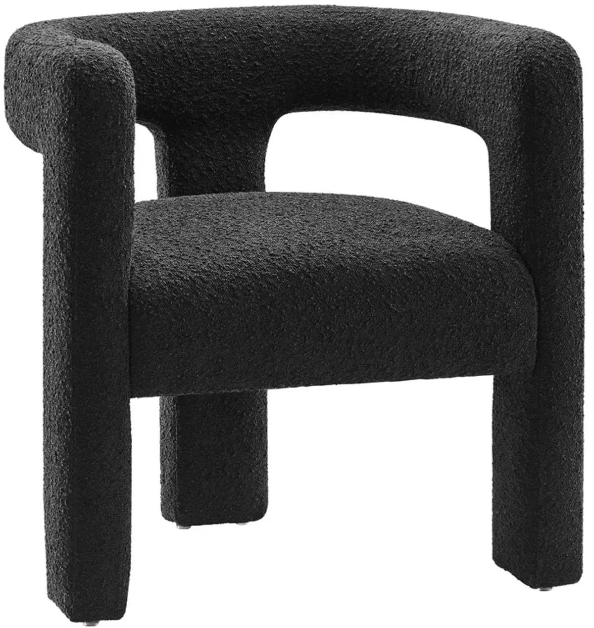 Kayla Boucle Upholstered Armchair