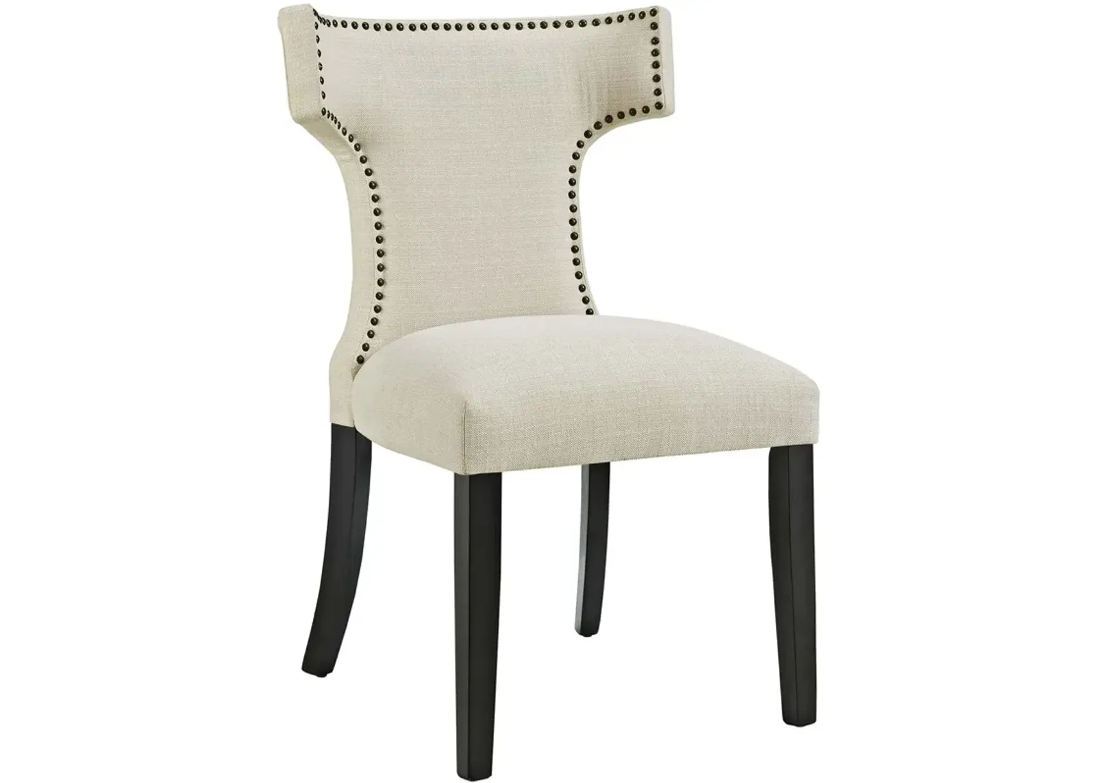 Curve Fabric Dining Chair