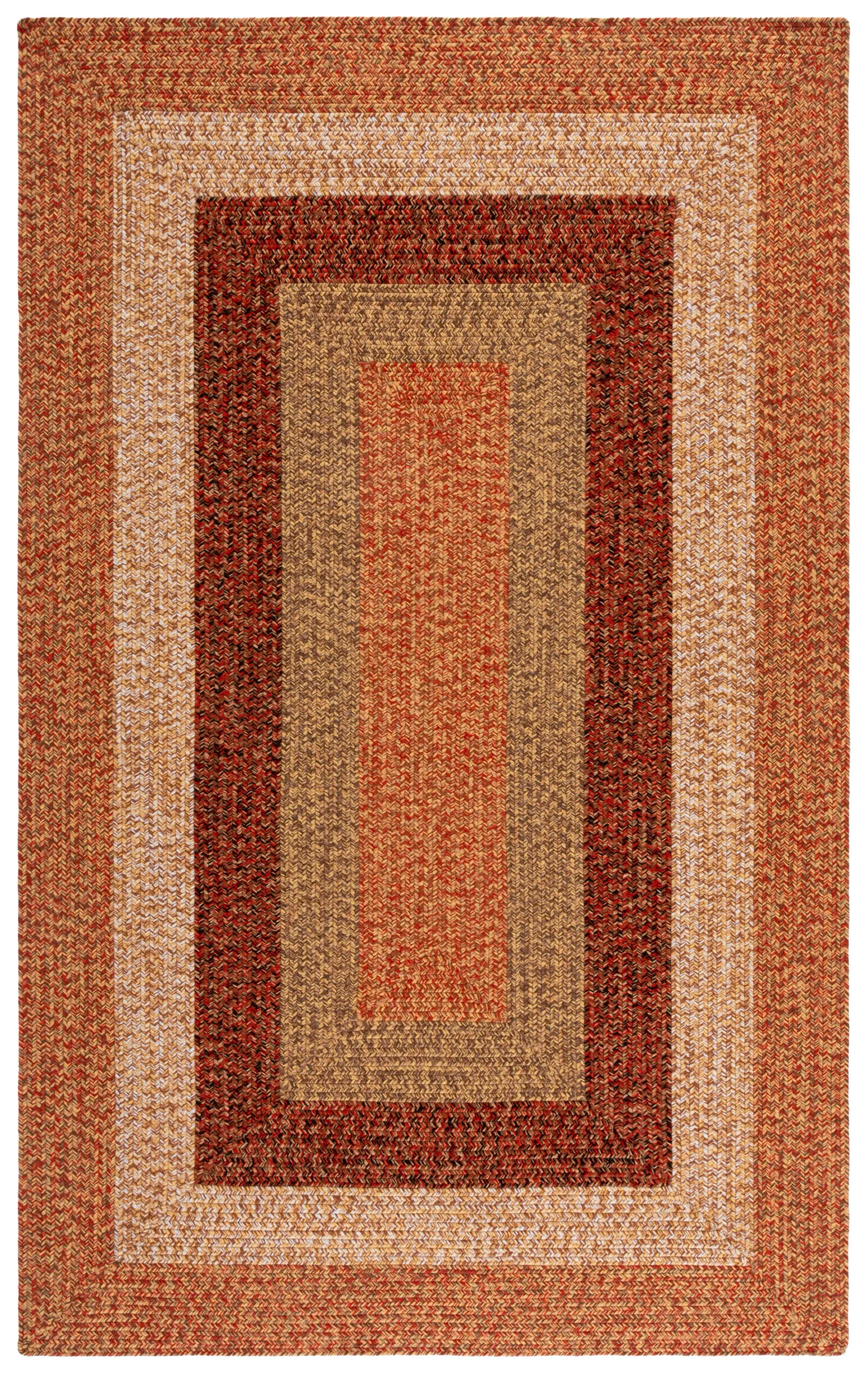 BRAIDED Hand Woven 8' x 10' area rug