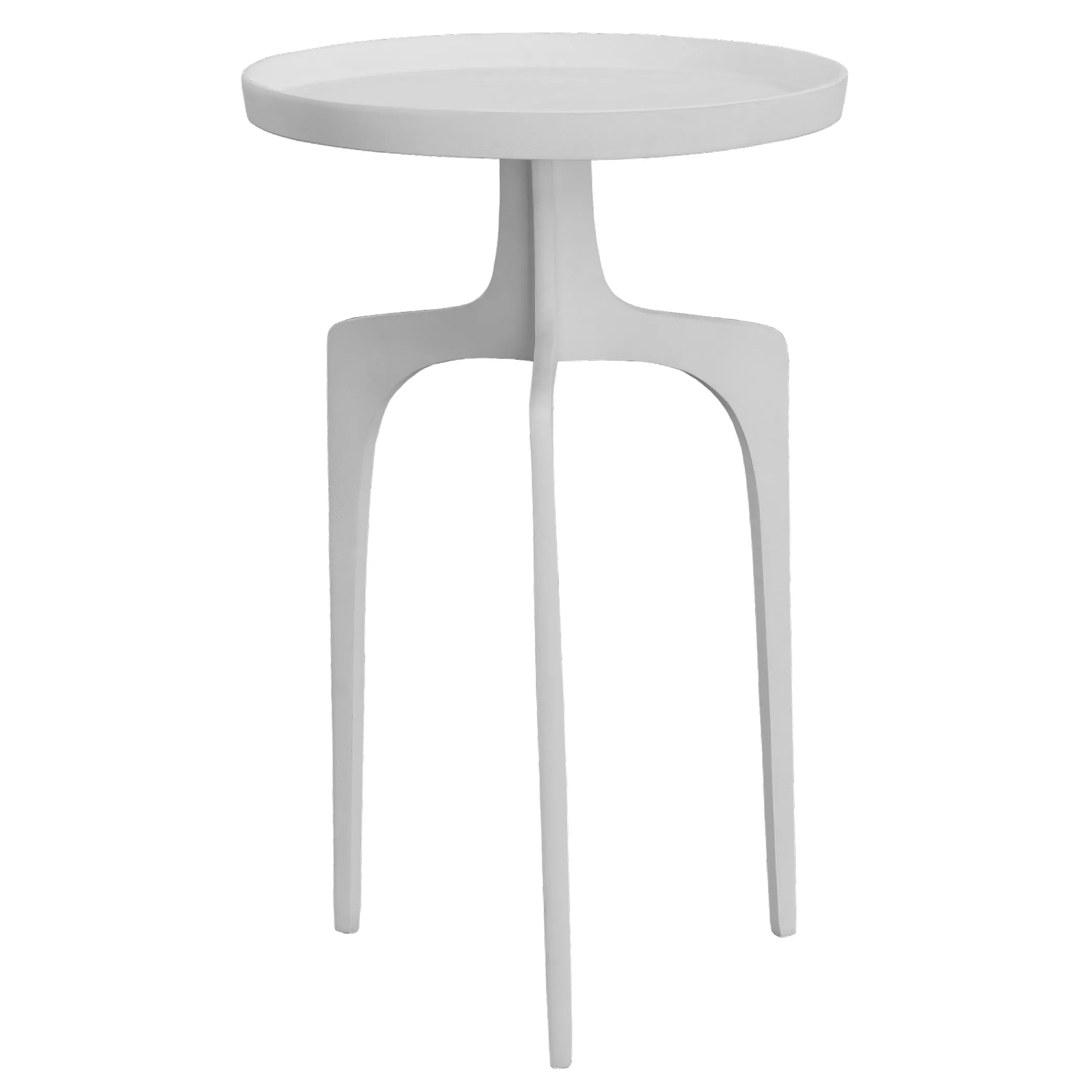 Kenna White Accent Table