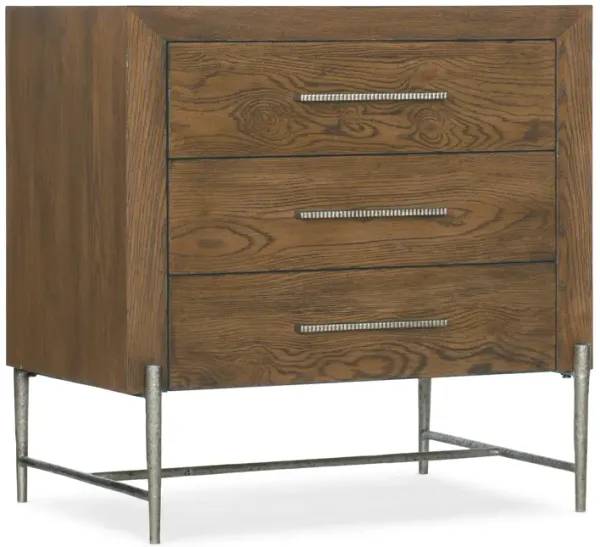 Chapman Three-Drawer Nightstand