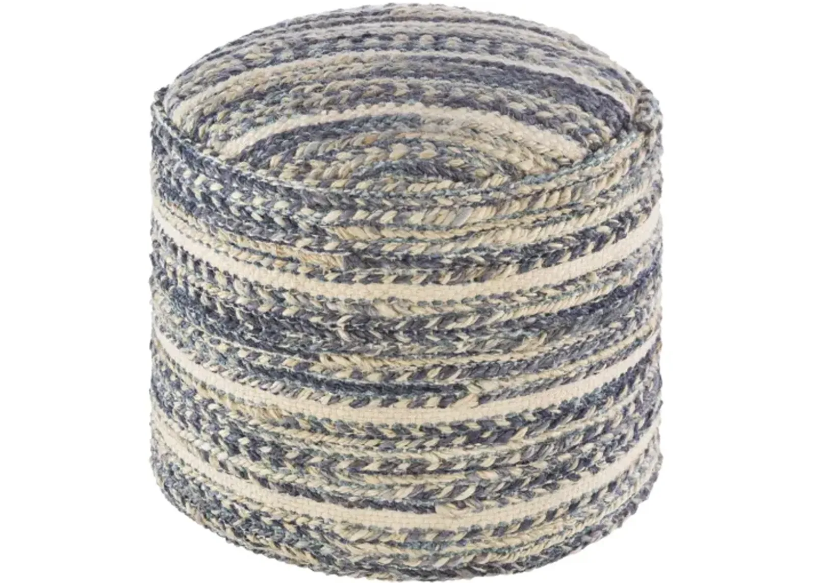 Tresse 14"H x 18"W x 18"D Pouf