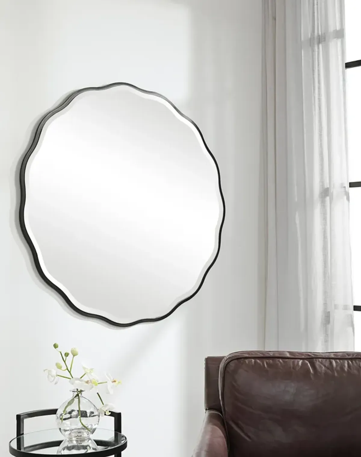 Aneta Round Mirror