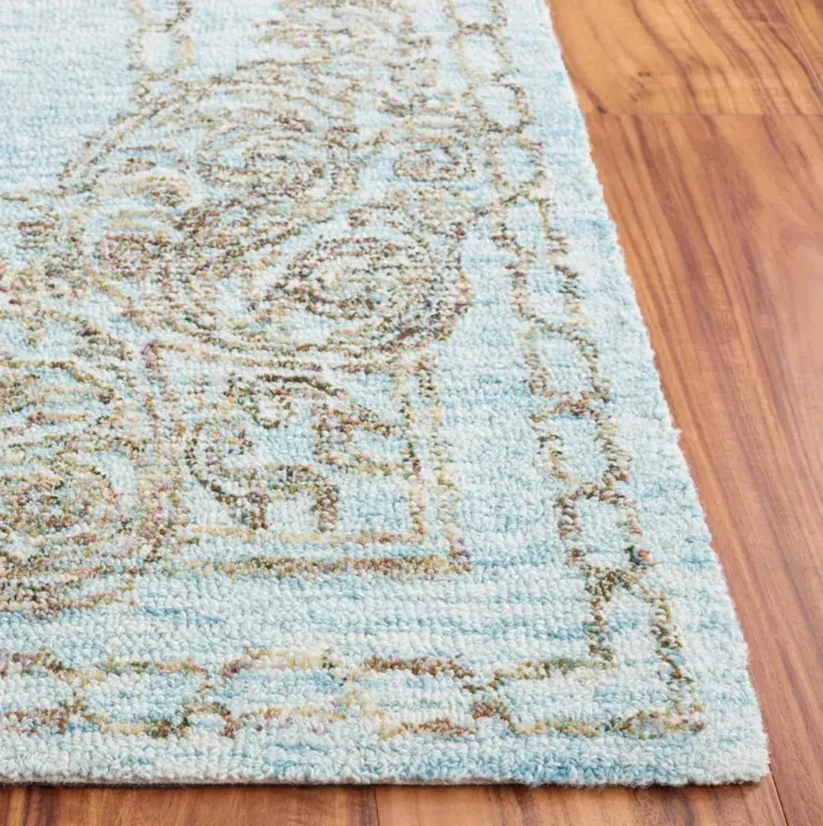 METRO 575 LIGHT BLUE  2'-3' x 8' Runner Rug