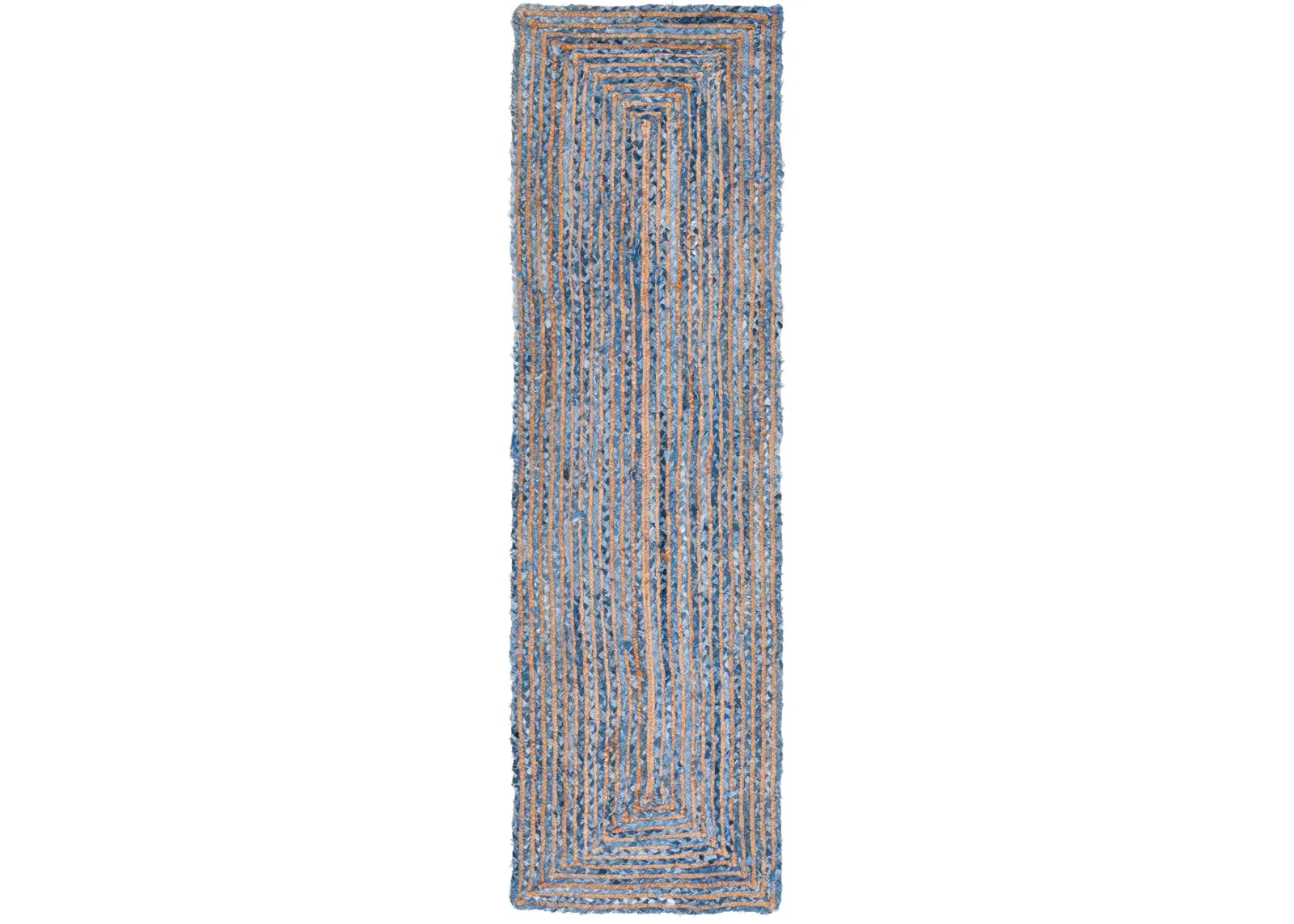 CAPE COD 202 BLUE  2'-3' x 9' Runner Rug