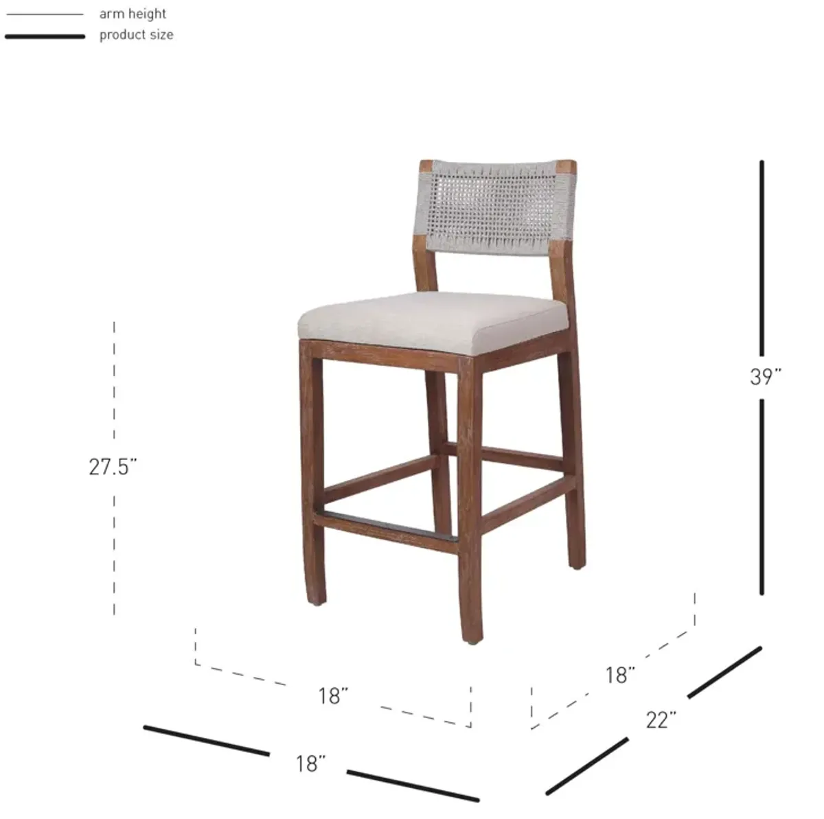 Pierre Counter Stool