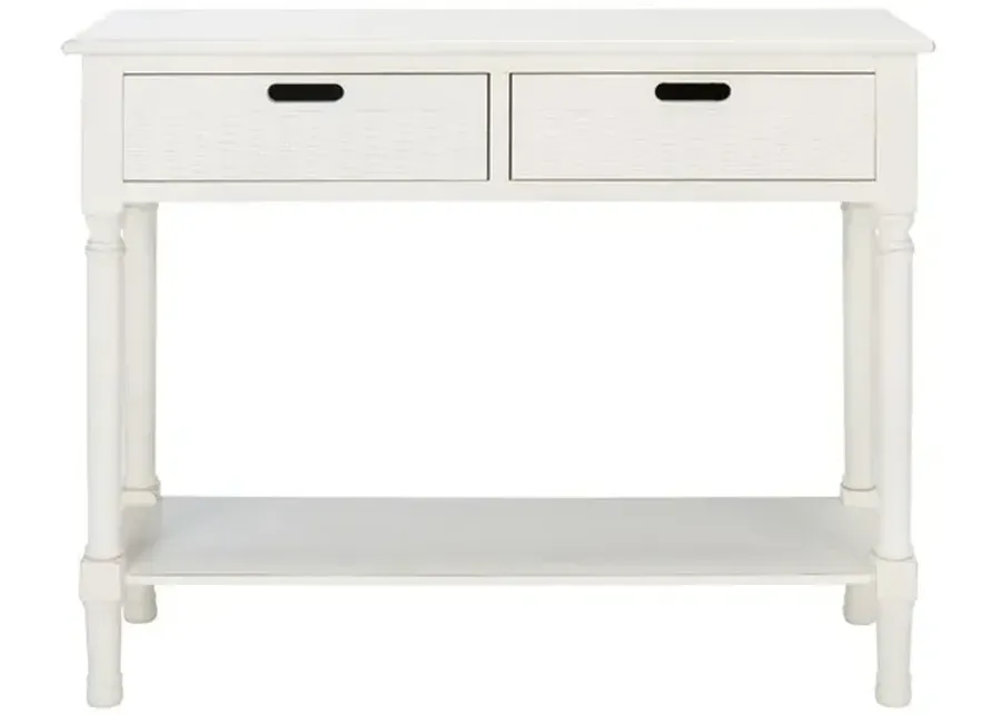 LANDERS 2 DRAWER CONSOLE