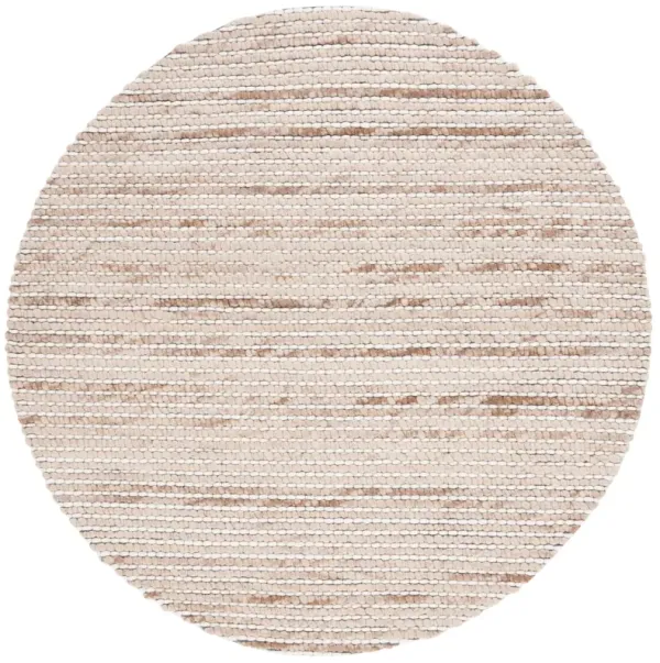 MARBELLA Hand Woven 6' x 6' Round area rug