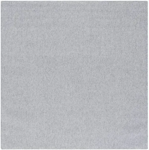 RIVER 600 Grey 6'-7' X 6'-7' Square Square Rug