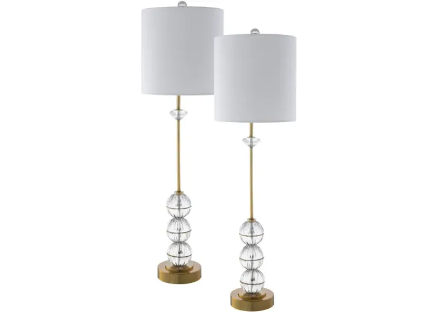 Grantley 34"H x 10"W x 10"D Lamp