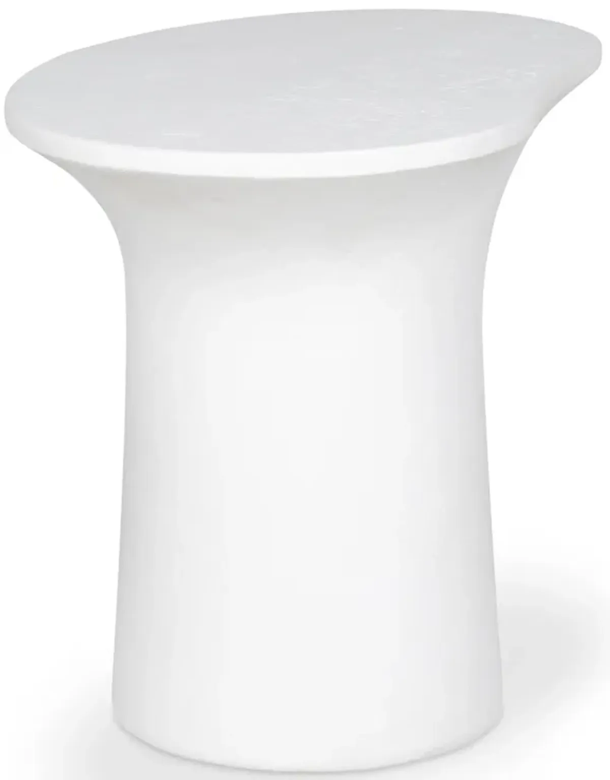 Yumi Outdoor Accent Table White