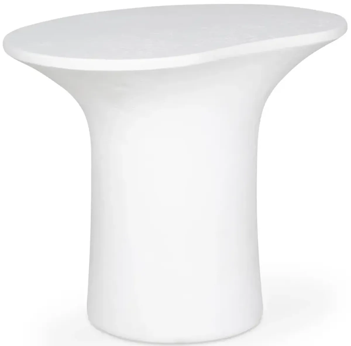 Yumi Outdoor Accent Table White