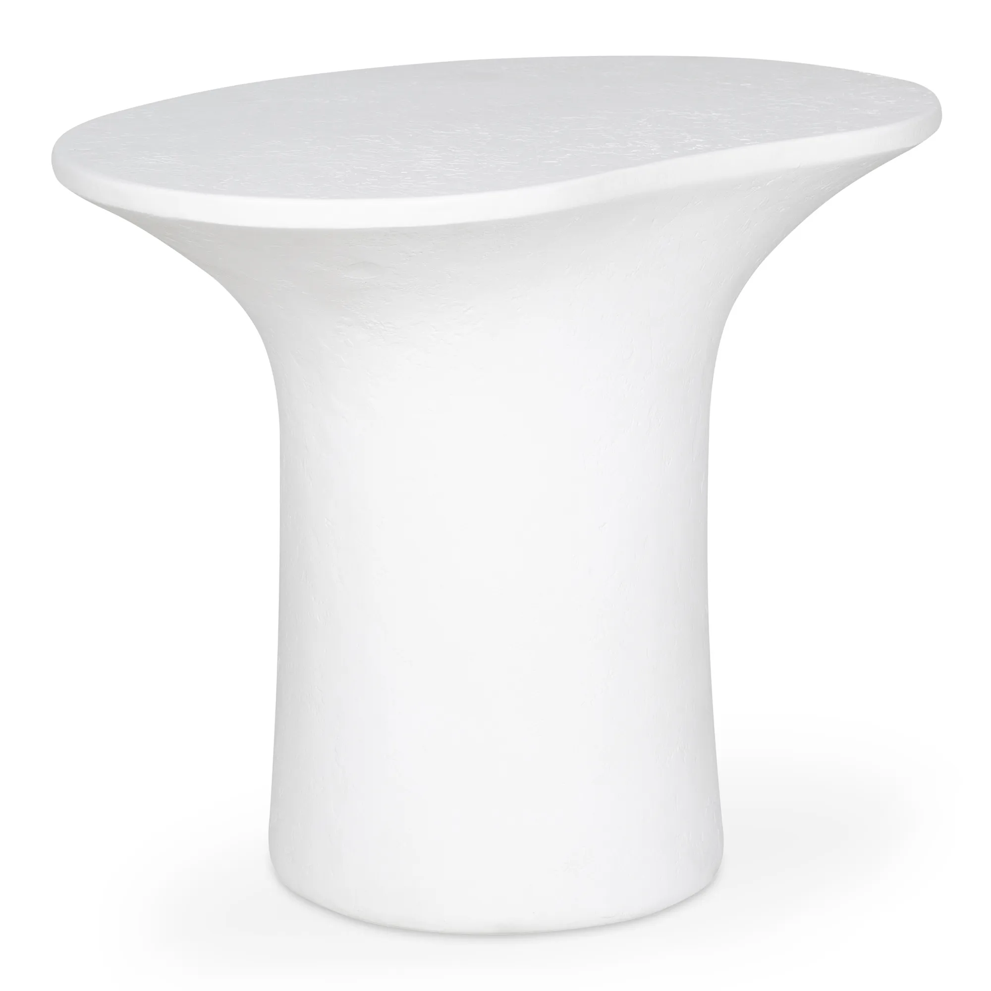 Yumi Outdoor Accent Table White