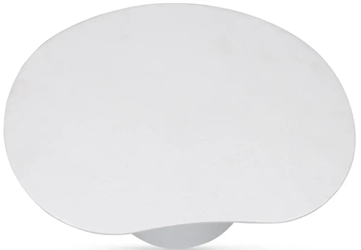 Yumi Outdoor Accent Table White