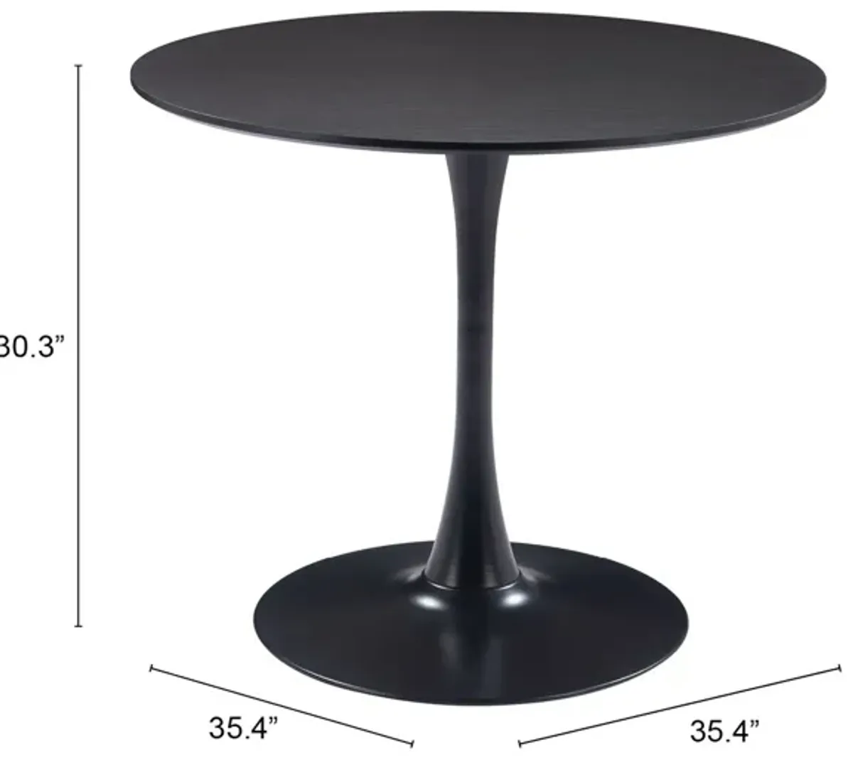 Opus Dining Table Black