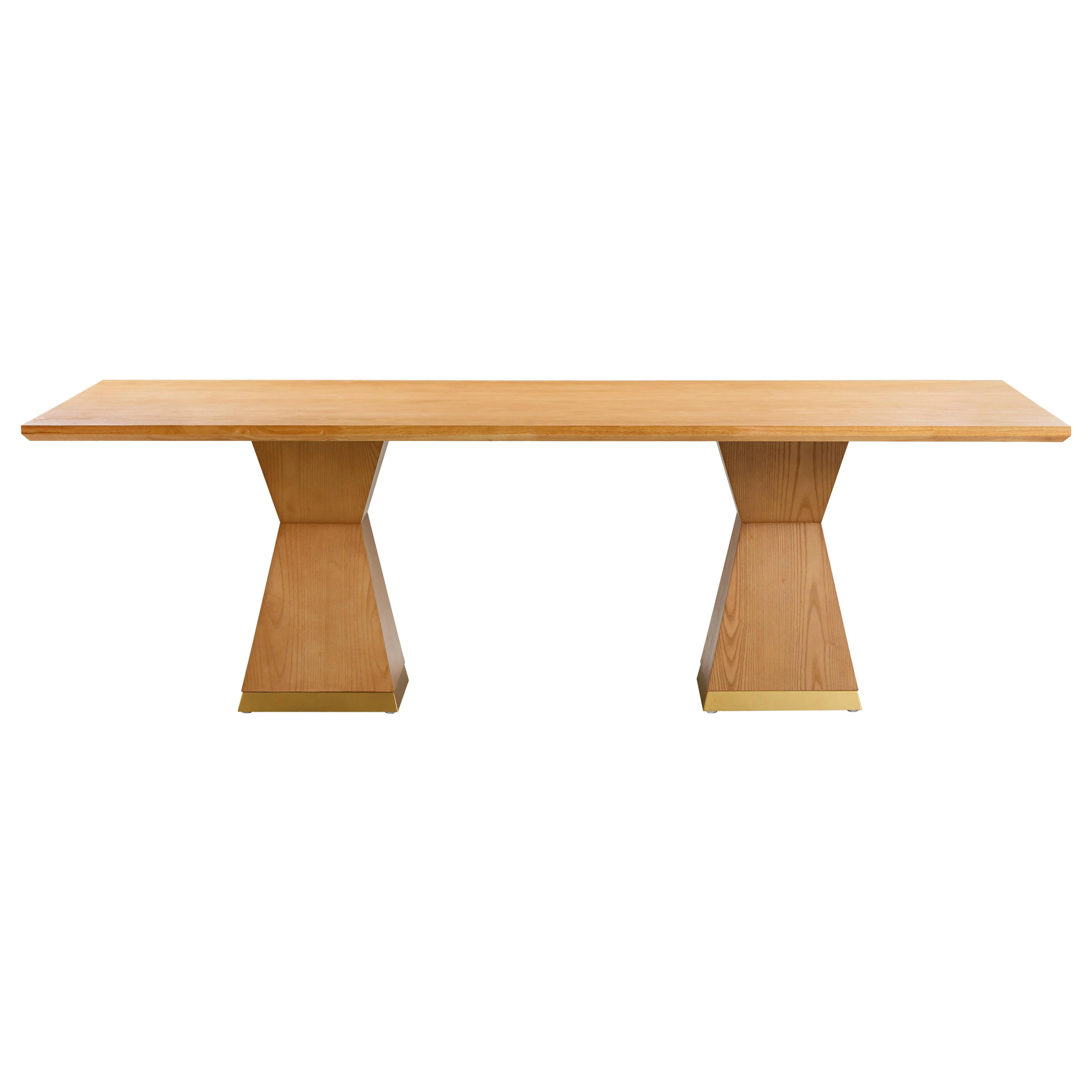 Nolan Natural Wood Dining Table