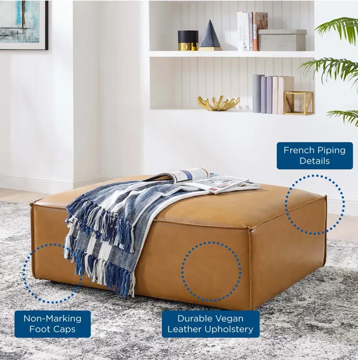 Restore Vegan Ottoman