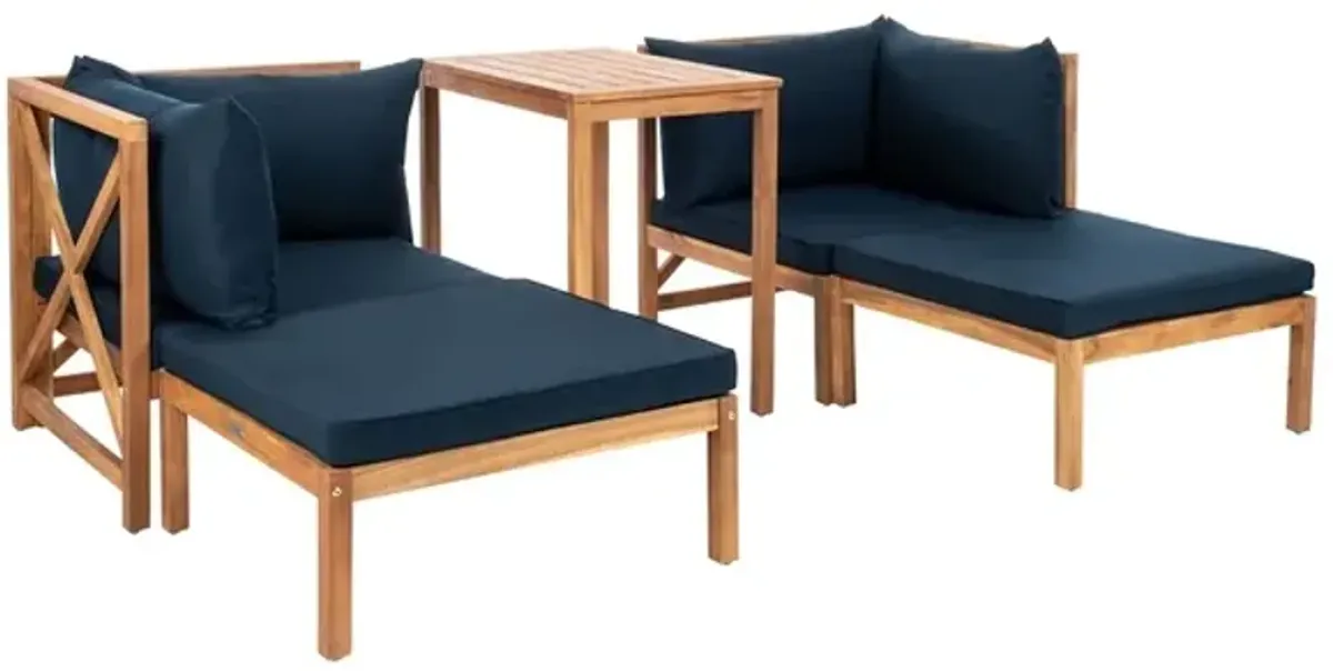 Ronson 5 Pc Sectional Set