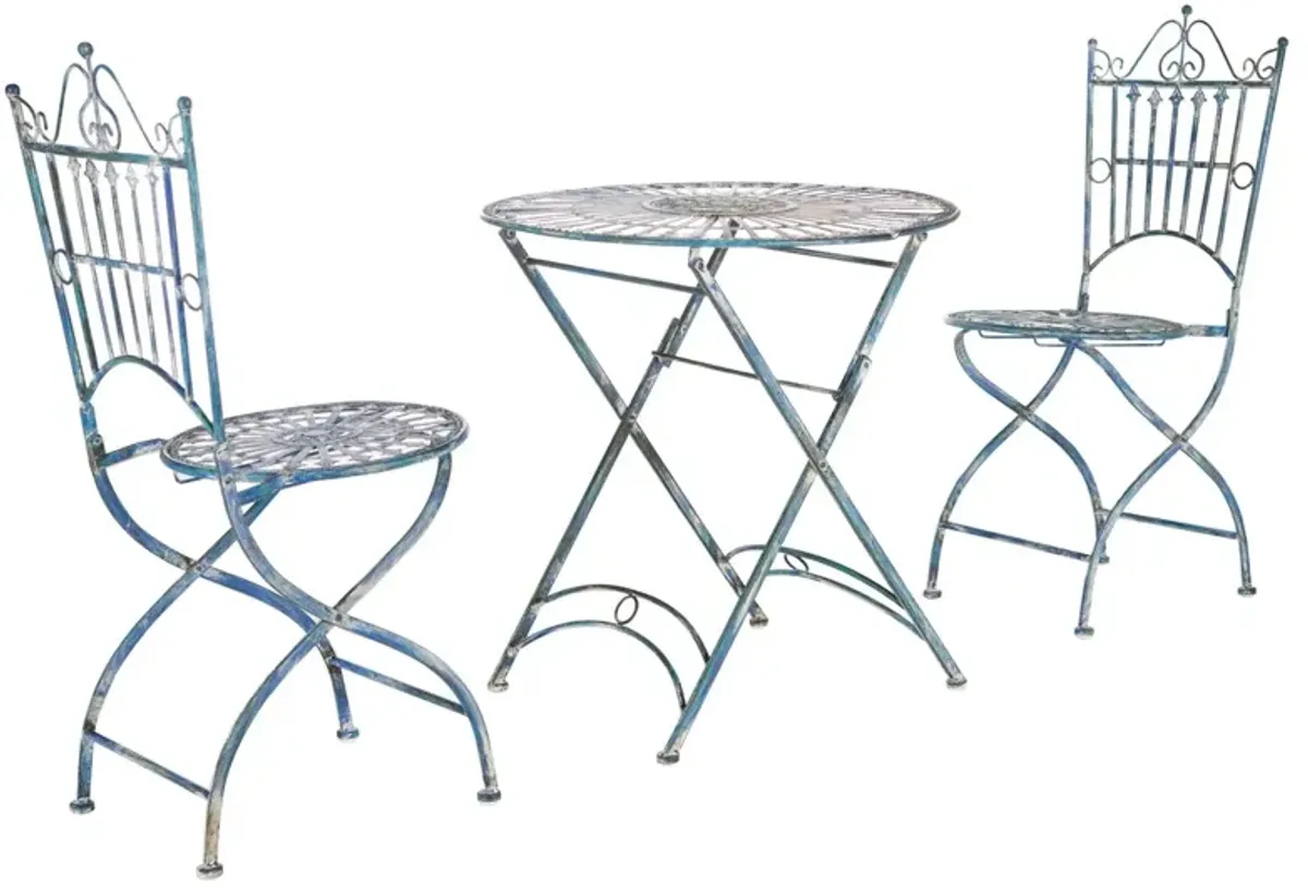 BELEN BISTRO SET, ONE TABLE AND TWO CHAIRS