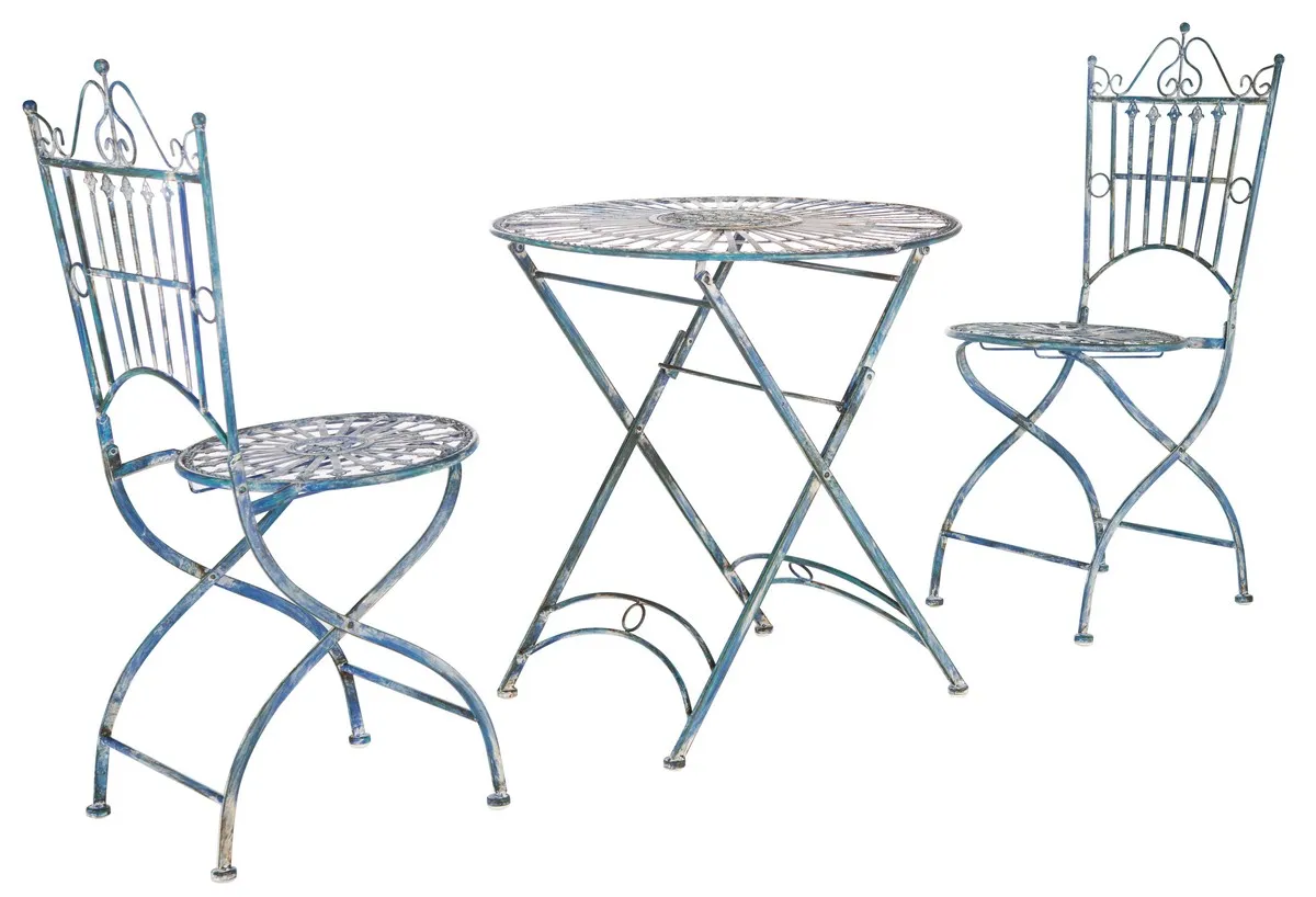 BELEN BISTRO SET, ONE TABLE AND TWO CHAIRS