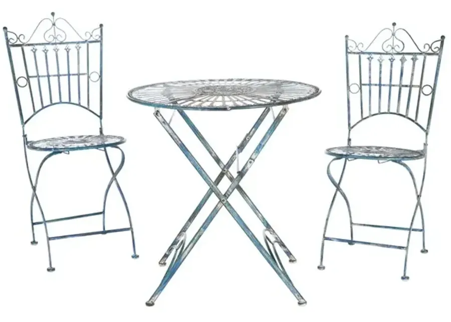 BELEN BISTRO SET, ONE TABLE AND TWO CHAIRS