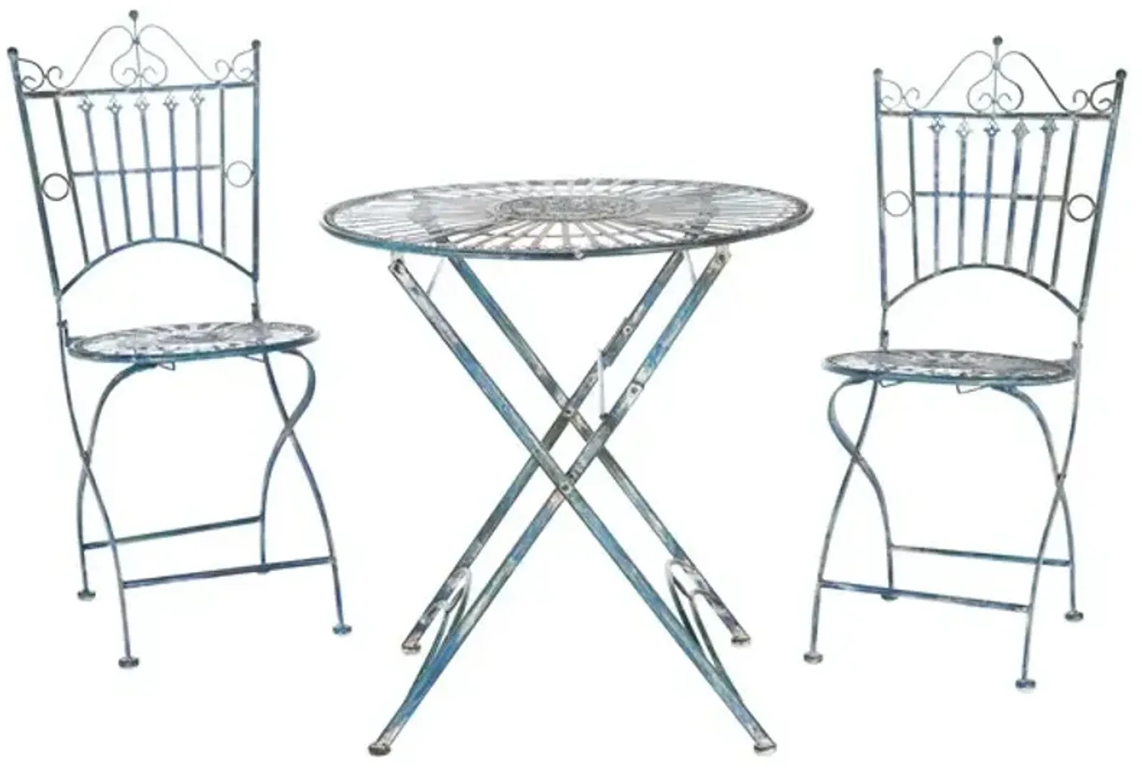 BELEN BISTRO SET, ONE TABLE AND TWO CHAIRS