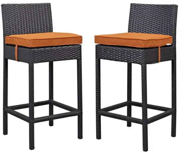 Lift Bar Stool Outdoor Patio Set of 2
