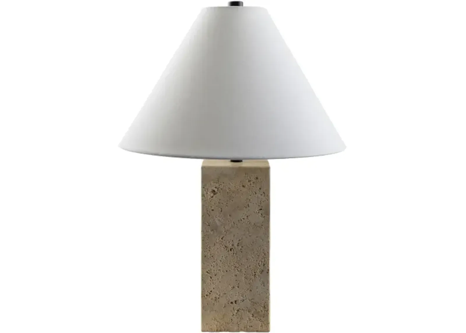 Agate AGA-006 22"H x 15"W x 15"D Accent Table Lamp