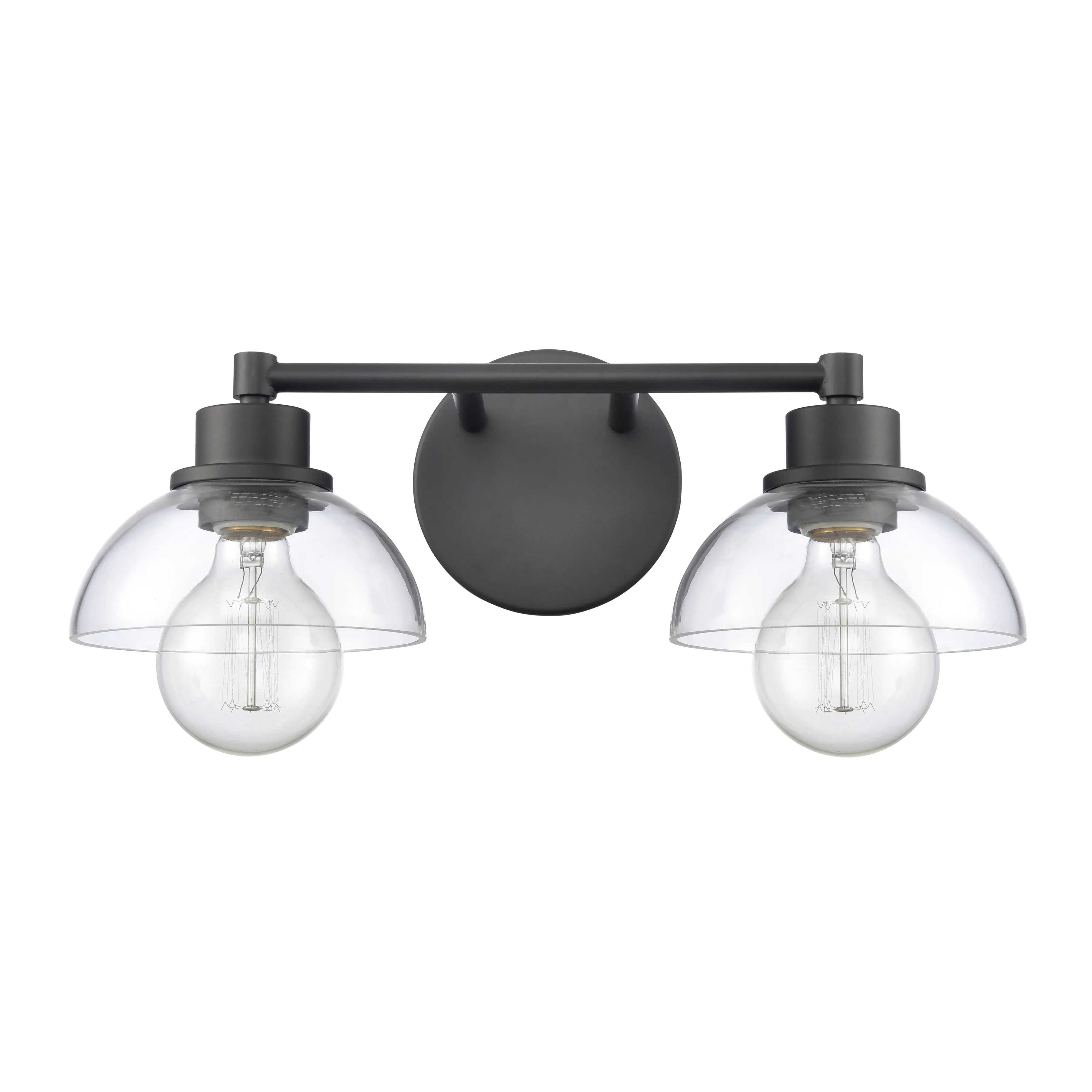 Julian 16'' Wide 2-Light Vanity Light - Matte Black