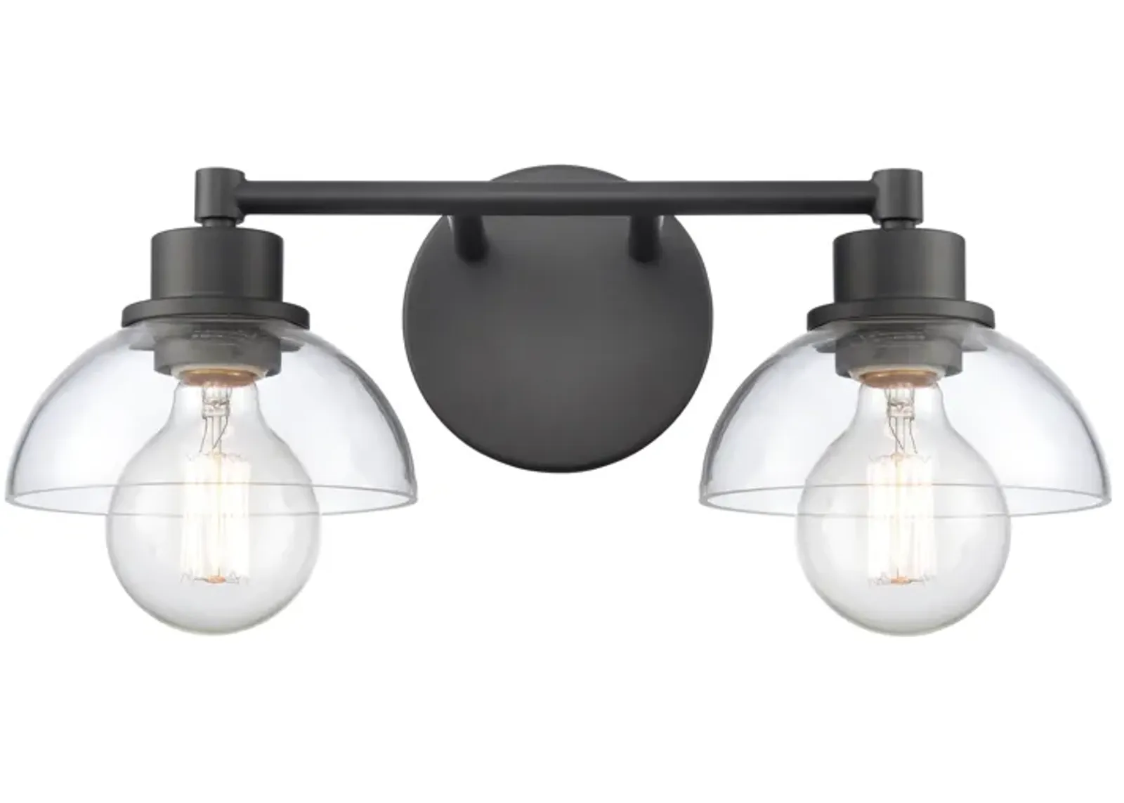 Julian 16'' Wide 2-Light Vanity Light - Matte Black