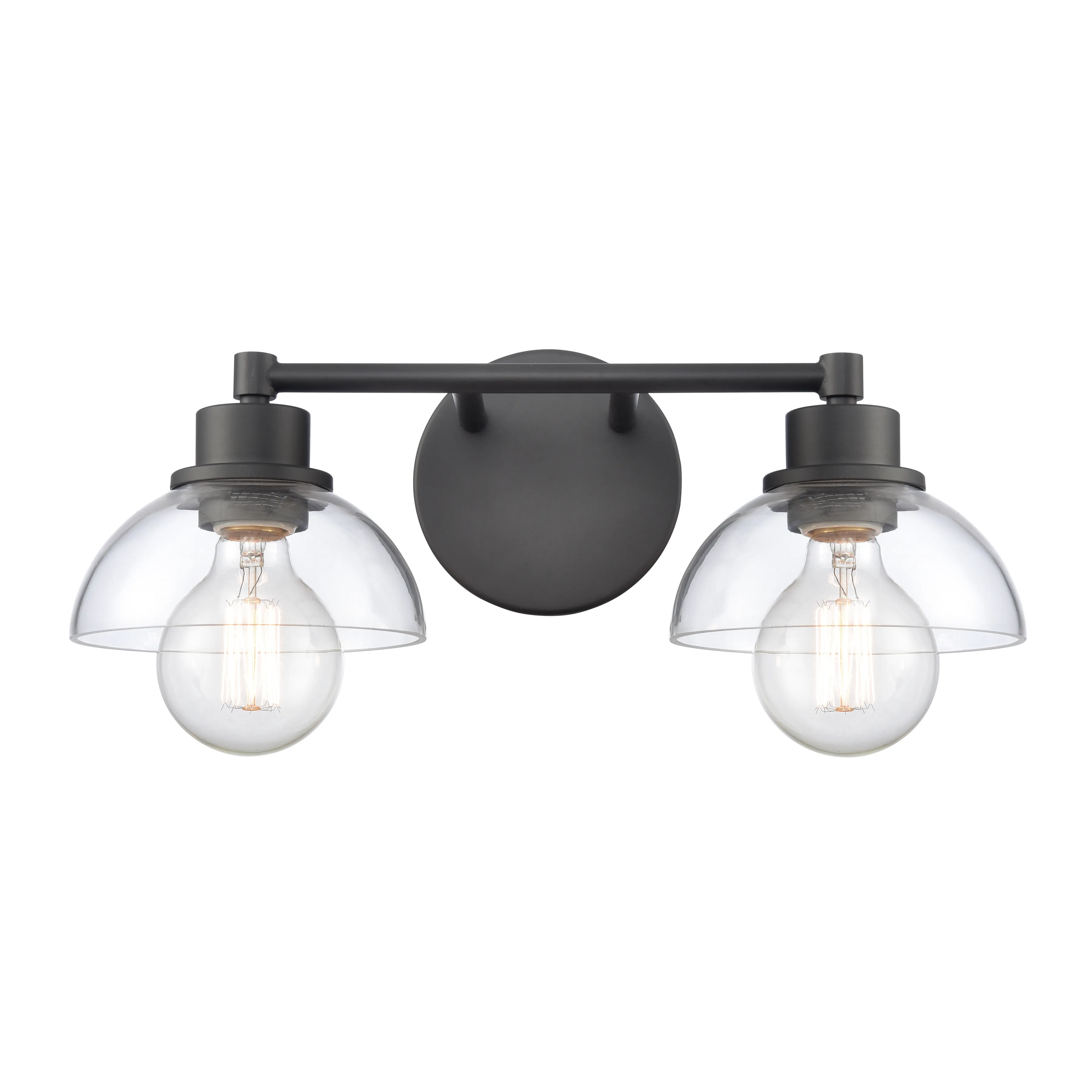 Julian 16'' Wide 2-Light Vanity Light - Matte Black