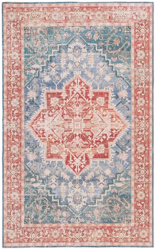 ARIZONA 137 BLUE GREEN  6' x 9' Medium Rectangle Rug