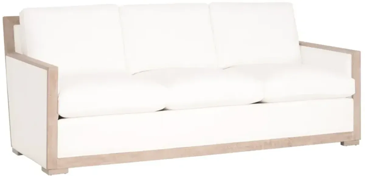 Manhattan Wood Trim Performance 85" Sofa