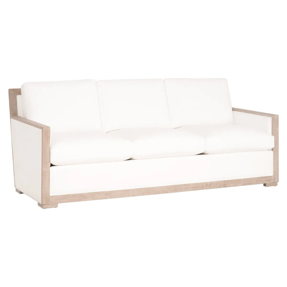 Manhattan Wood Trim Performance 85" Sofa